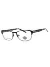 Harley Davidson Sleek Rectangular Eyeglasses For Women In Multi