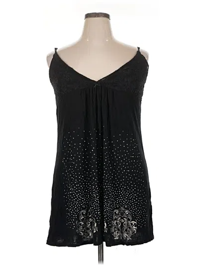 Pre-owned Harley Davidson Sleeveless Blouse In Black