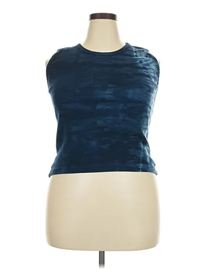 Pre-owned Harley Davidson Sleeveless T-shirt In Blue