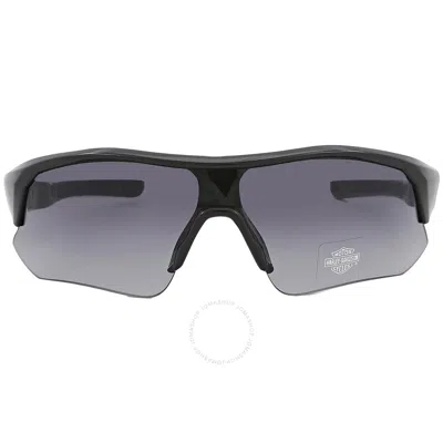 Harley Davidson Smoke Gradient Men's Sunglasses Hd0160v 01b 00 In Black
