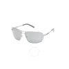 Harley Davidson Smoke Mirror Navigator Men's Sunglasses Hm00002 10c 66