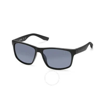 Harley Davidson Smoke Mirror Rectangular Men's Sunglasses Hd0137v 01c 61 In Black