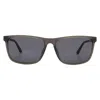 Harley Davidson Smoke Square Men's Sunglasses Hd0970x 20a 58 In Black