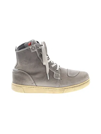 Pre-owned Harley Davidson Sneakers In Gray