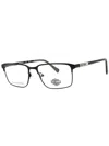 Harley Davidson Stylish Metal Rectangular Eyeglasses For Men In Black