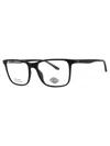 Harley Davidson Stylish Rectangular Eyeglasses For Men In Black