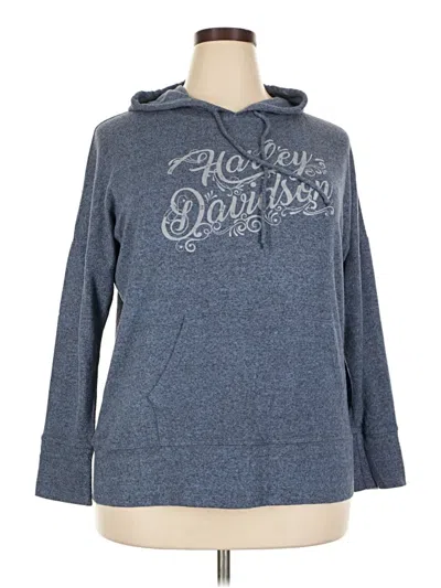 Pre-owned Harley Davidson Sweatshirt In Blue