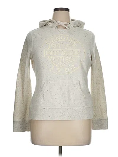 Pre-owned Harley Davidson Sweatshirt In Silver