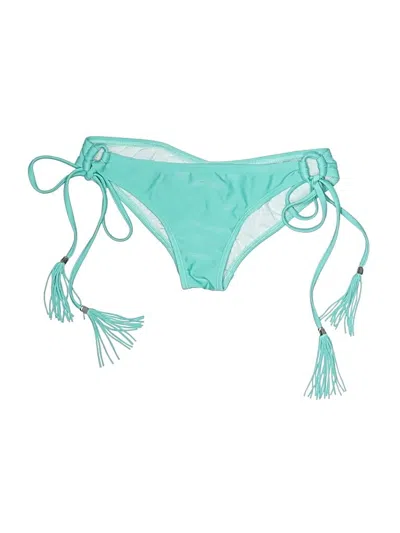 Pre-owned Harley Davidson Swimsuit Bottoms In Teal