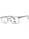 Harley Davidson Titanium Rectangular Eyeglasses For Men In Gray