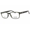 Harley Davidson Unisex Grey Rectangular Eyeglass Frames Hd0496