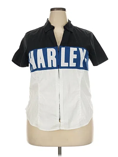 Pre-owned Harley Davidson Vest In White