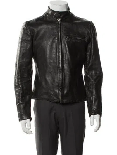 Pre-owned Harley Davidson Vintage Late 1960's - Early 1970's Moto Jacket In Black