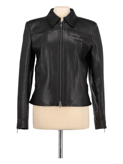Pre-owned Harley Davidson Vintage  Leather Coat