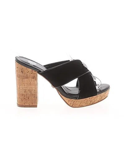 Pre-owned Harley Davidson Wedges In Black