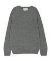 Harley Of Scotland Long-sleeved Sweater In Gray