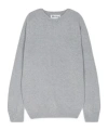 Harley Of Scotland Long-sleeved Sweater In Gray