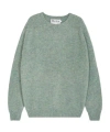 Harley Of Scotland Long-sleeved Sweater In Gray