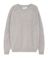 Harley Of Scotland Long-sleeved Sweater In Gray