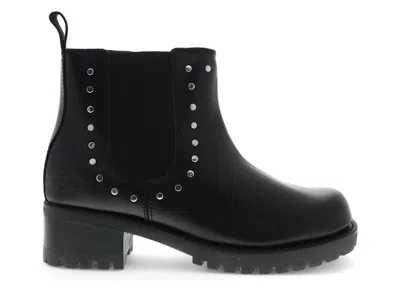 Pre-owned Harley-davidson Harleydavidson Ashby Pull On Boots (women's) Sneakers In Black