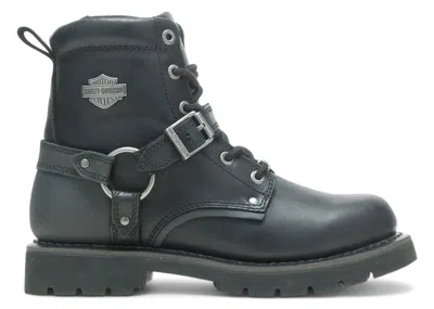 Pre-owned Harley-davidson Harleydavidson Becky Flash De Boots (women's) Sneakers In Black
