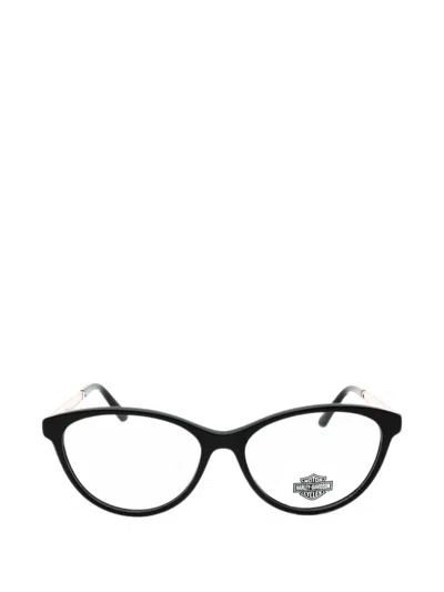 Harley-davidson Cat-eye Frame Glasses In Black