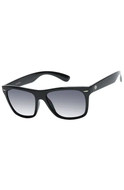 Harley-davidson Classic Square Acetate Sunglasses In Blue