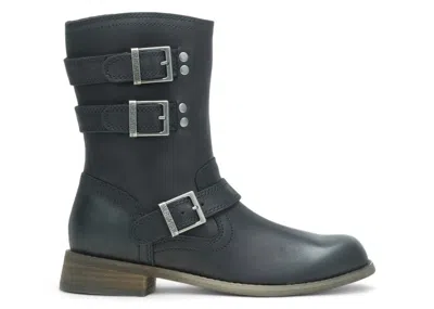 Pre-owned Harley-davidson Harleydavidson Dorilee 7" Engineer Boots (women's) Sneakers In Black