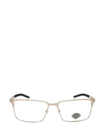 Harley-davidson Geometric-frame Glasses In 뉴트럴
