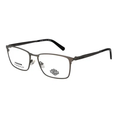Harley-davidson Gray Titanium Glasses (frames) In Brown
