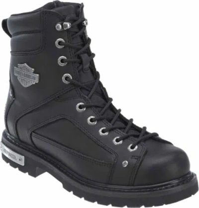 Pre-owned Harley-davidson Footwear Men's Abercorn-m In Black