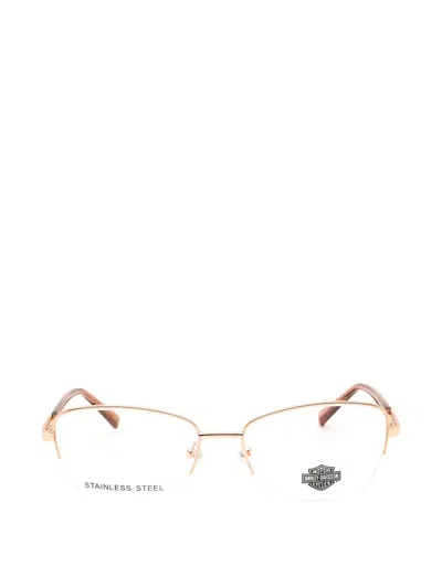 Harley-davidson Harley Davidson Hd0576 Eyeglasses In Gold