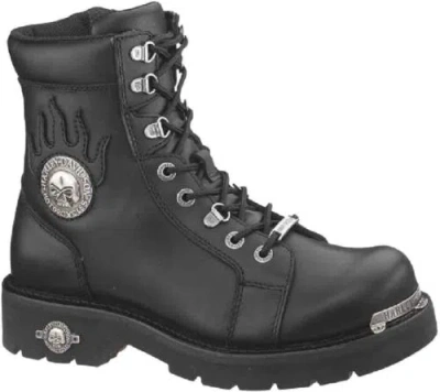 Pre-owned Harley-davidson Men's Diversion Boot In Black