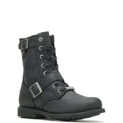 Pre-owned Harley-davidson Men's Ranger Riding Boot Black - D95264