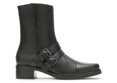 Pre-owned Harley-davidson Harleydavidson Jerilyn Double Buckle Boots (women's) Sneakers In Black