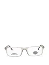 Harley-davidson Logo-plaque Rectangle-frame Glasses In White