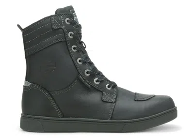 Pre-owned Harley-davidson Men's Harleydavidson Rrsteinman Hi Boots Sneakers In Black
