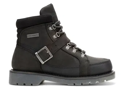 Pre-owned Harley-davidson Men's Harleydavidson Stinson Boots Sneakers In Black