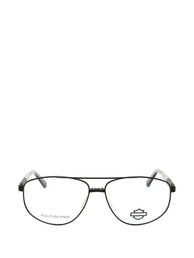 Harley-davidson Pilot-frame Glasses In Gray