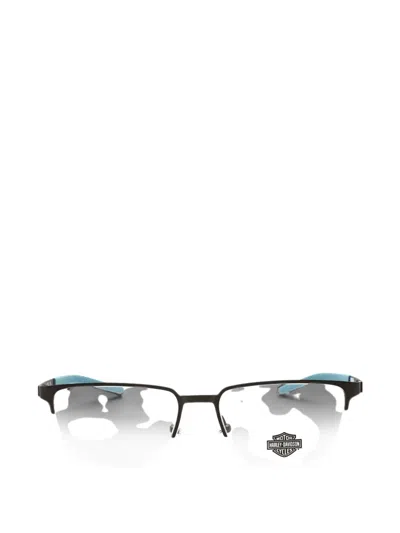 Harley-davidson Rectangle-frame Glasses In Black