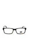 Harley-davidson Rectangle-frame Glasses In Brown