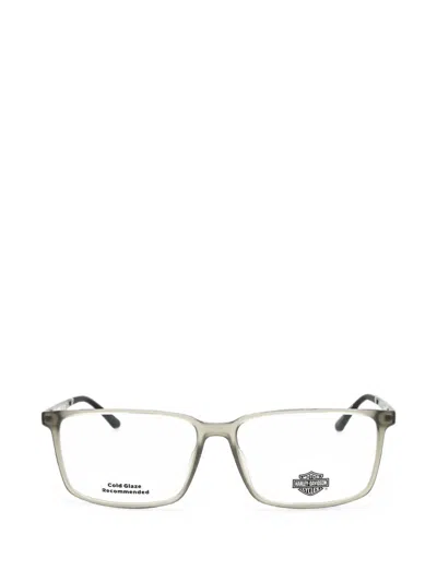 Harley-davidson Rectangle-frame Glasses In Gray