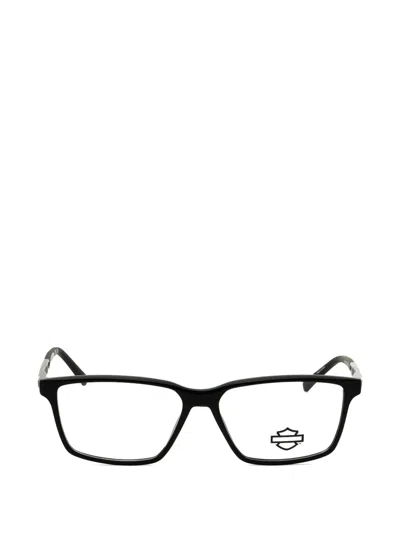 Harley-davidson Rectangle-frame Glasses In Pattern