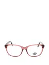 Harley-davidson Rectangle-frame Glasses In Pink
