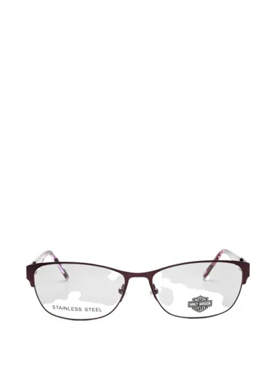 Harley-davidson Rectangle-frame Glasses In Multi