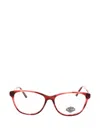 Harley-davidson Rectangle-frame Glasses In Red