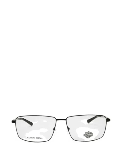 Harley-davidson Rectangle-frame Glasses In Red