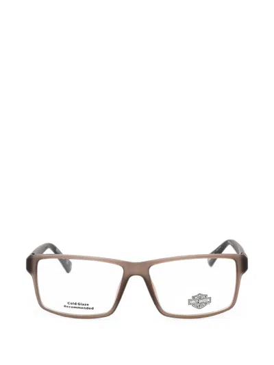 Harley-davidson Rectangle-frame Glasses In White