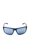 Harley-davidson Rectangle-frame Sunglasses In Blue