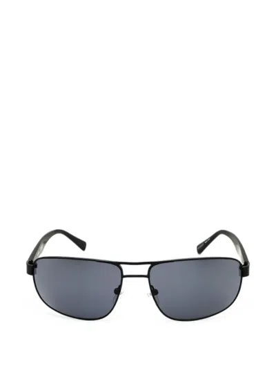 Harley-davidson Rectangle-frame Sunglasses In Black